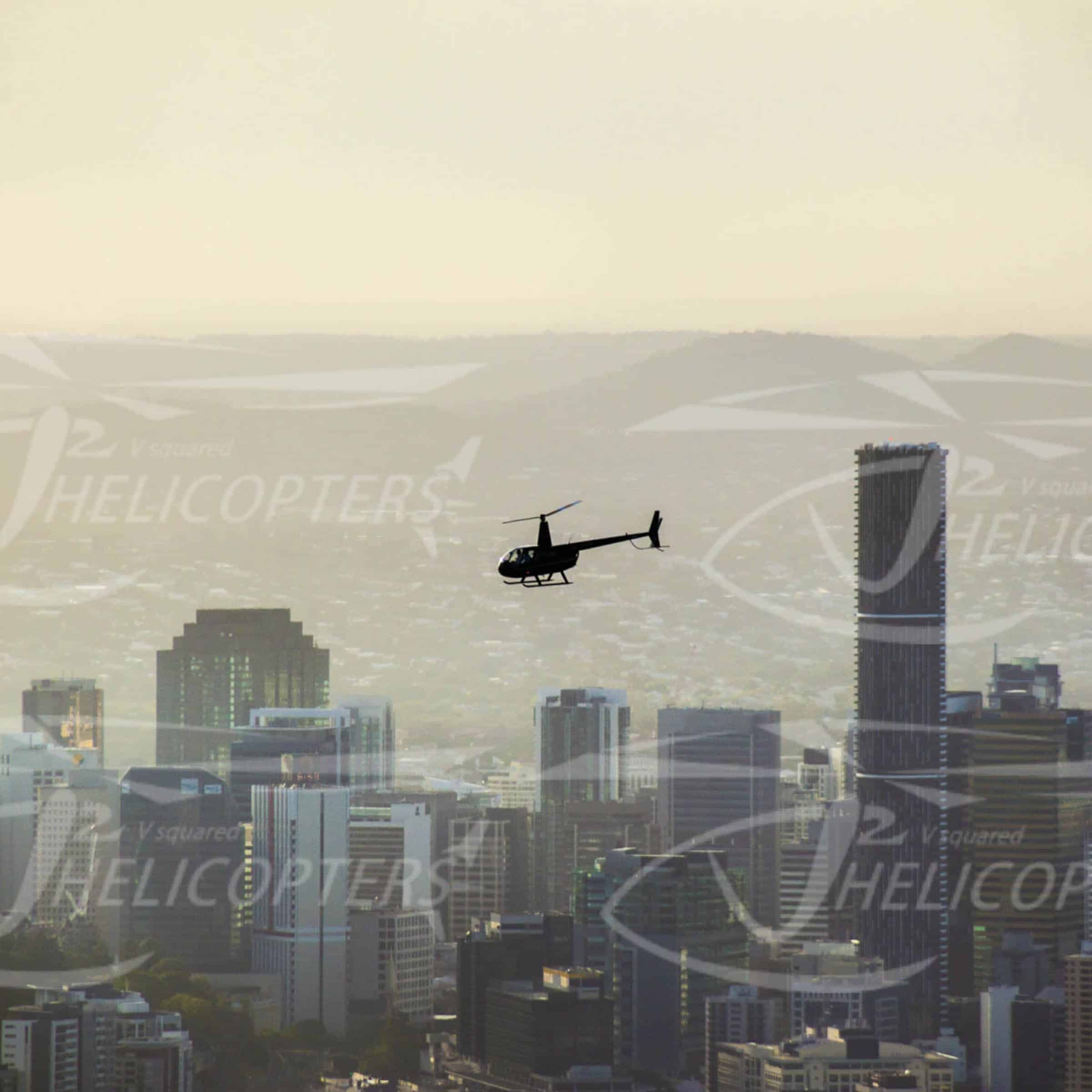 City & Mountain Views Scenic Flight