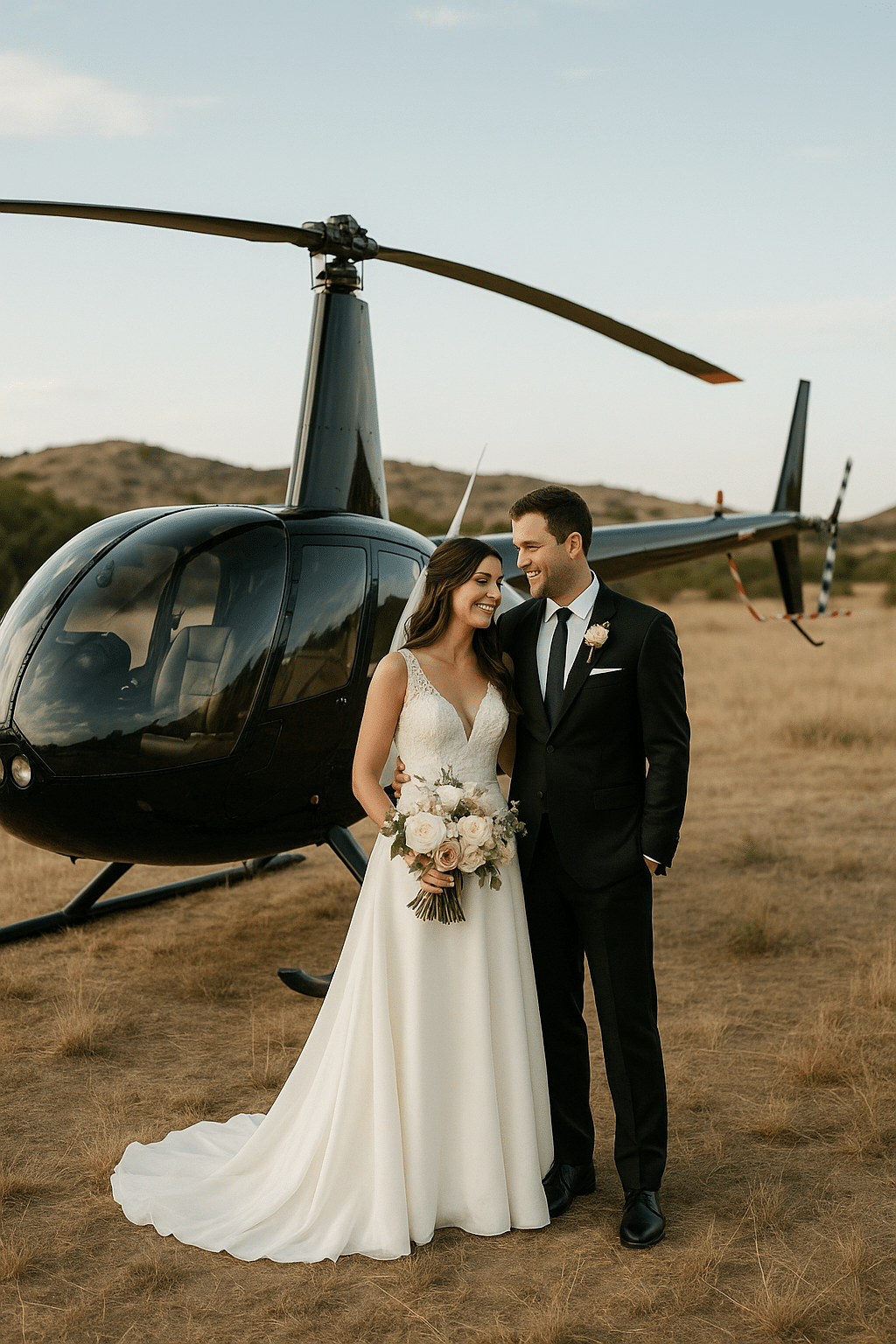 Wedding Helicopter Charter Flight